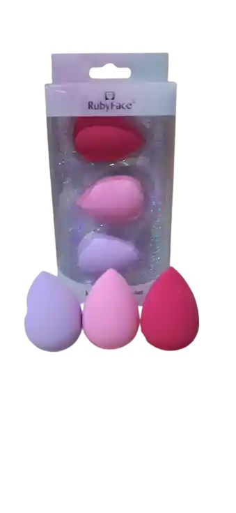 Esponja Tipo Beauty Blender X3