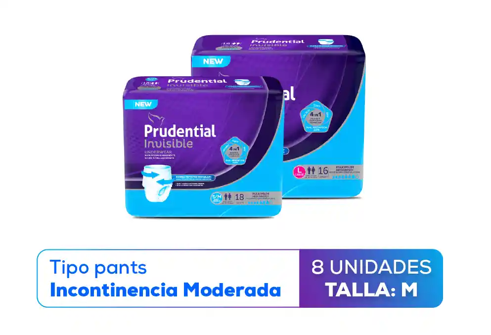 Pañales Para La Incontinencia - Pañales Adultos Talla M