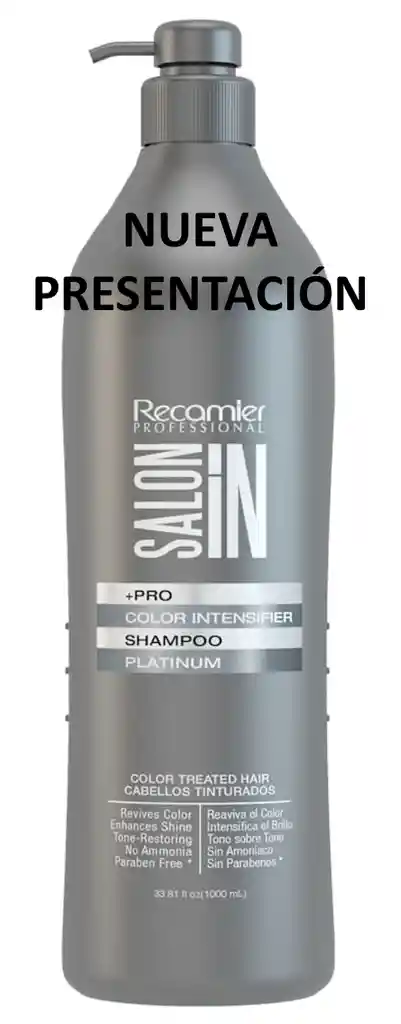 Recamier Shampoo Platinum (tono Sobre Tono)