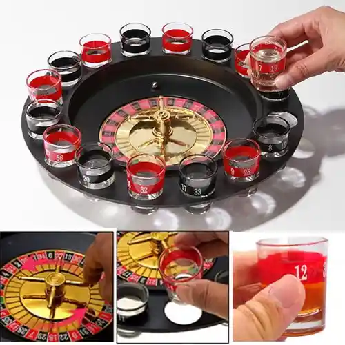 Ruleta De Tragos Shots Con Copas