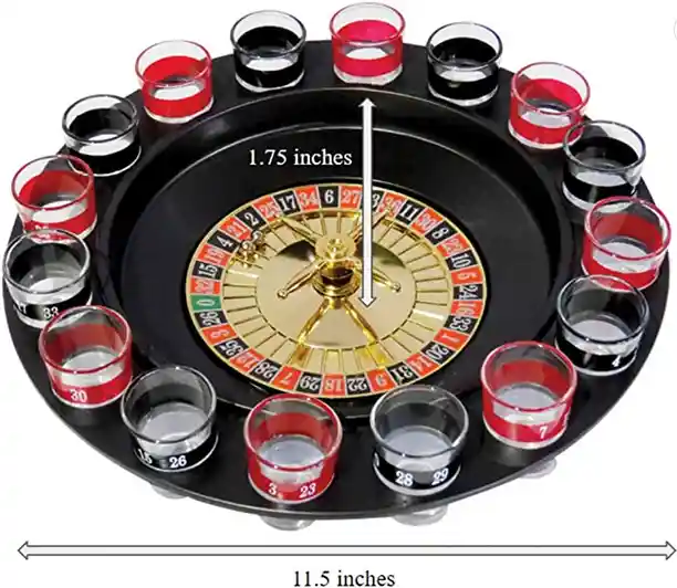 Ruleta De Tragos Shots Con Copas