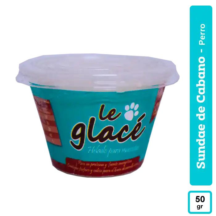 Mini Sundae (helado Cremoso) De Cabano Para Perros 60 Gr