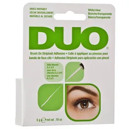 Duo Adhesivo Líquido Para Pestañas Postizas, Color Blanco/transparente Y Oscuro, 0.18 Onzas