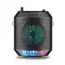 Parlante Portatil Bluetooth Rx4101 Luces Led Fiesta Negro