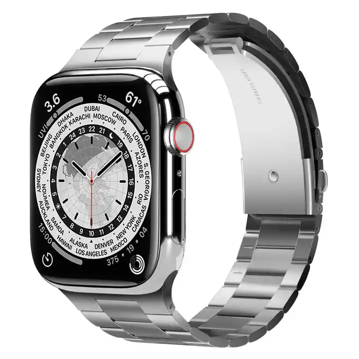 Correa Metálica Para Apple Watch 42/44/45/49 Mm Talla M Elago Silver