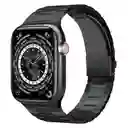 Correa Metálica Para Apple Watch 42/44/45 Mm Talla M Elago En Negro