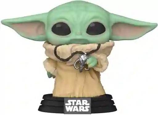 Figura De Colección Tipo Funko Pop The Child With Pendant Star Wars