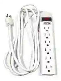 Multitoma De 6 Salidas Con Cable De 5 Metros