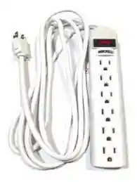 Multitoma De 6 Salidas Con Cable De 5 Metros