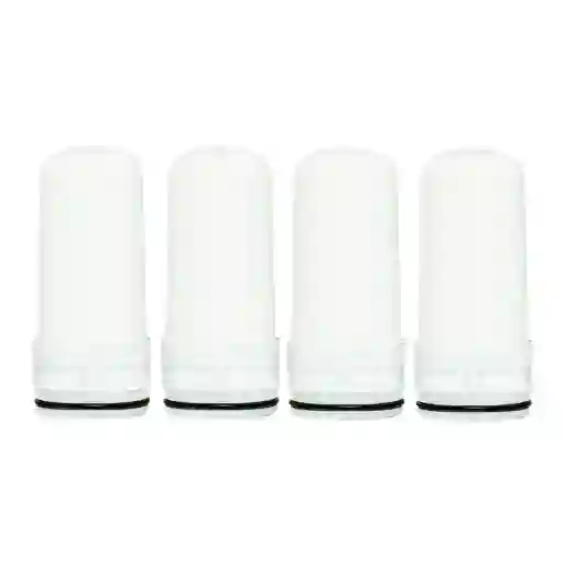 Set De 4 Repuestos De Cerámica Coreana Para Filtro Purificador De Agua Para Grifo De Cocina Casero