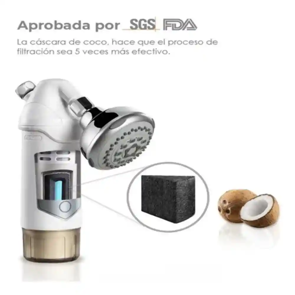 Ducha Miniwell L720h Sistema De Filtro Con Purificador Agua