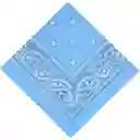 Pañoleta Para El Cabello Unisex Azul Claro Bandana Clásica Balaca Pelo
