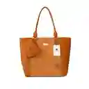 Bolso De Hombro Shopping Y Monedero Mila Miel
