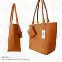 Bolso De Hombro Shopping Y Monedero Mila Miel