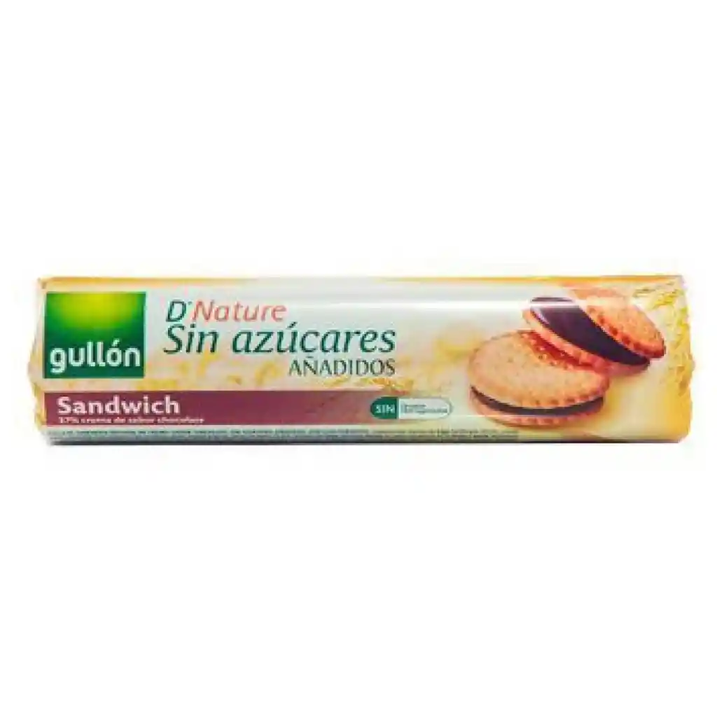 Nature Sandwitchsin Azucar 250Gr (Gullon)