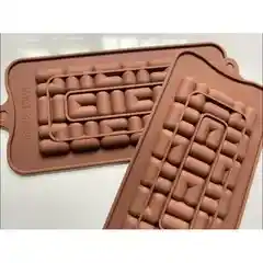 Molde Chocolate Tableta Laberinto