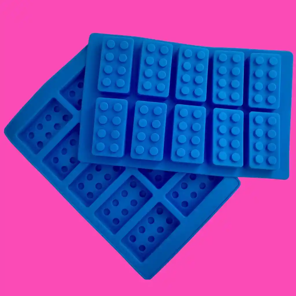 Molde Silicona Figuras Lego X 10