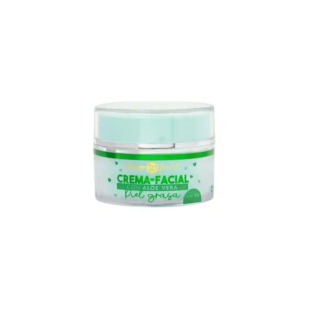 Crema Facial Aloe Vera Piel Grasa