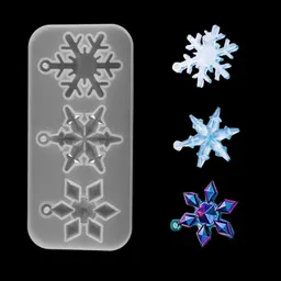 Molde Silicona Copos X 3