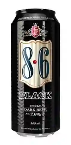 8.6 Black 500 Ml -lt