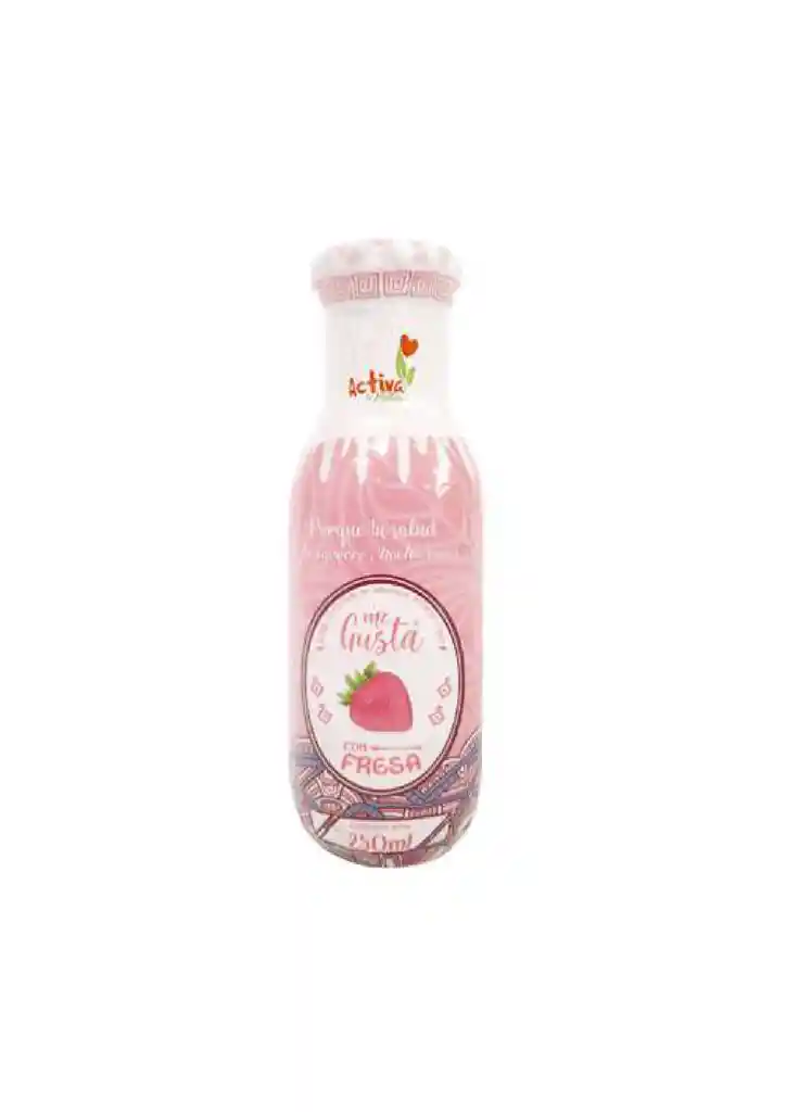 Yogurt De Almendras Fresa - Activa Lo Natural 250ml