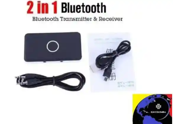 Receptor Transmisor Audio Inalambrico 2 En 1 Bluetooth Wrlss