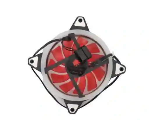 2 Ventilador Fan Cooler Gamemax Led Rojo 120mm