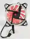 2 Ventilador Fan Cooler Gamemax Led Rojo 120mm