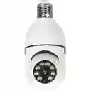 Camara Vigilancia Ip Inalámbrica Mini Bombilla Wifi Nocturna