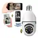 Camara Vigilancia Ip Inalámbrica Mini Bombilla Wifi Nocturna