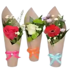 Bouquet Con Flores Artificiales