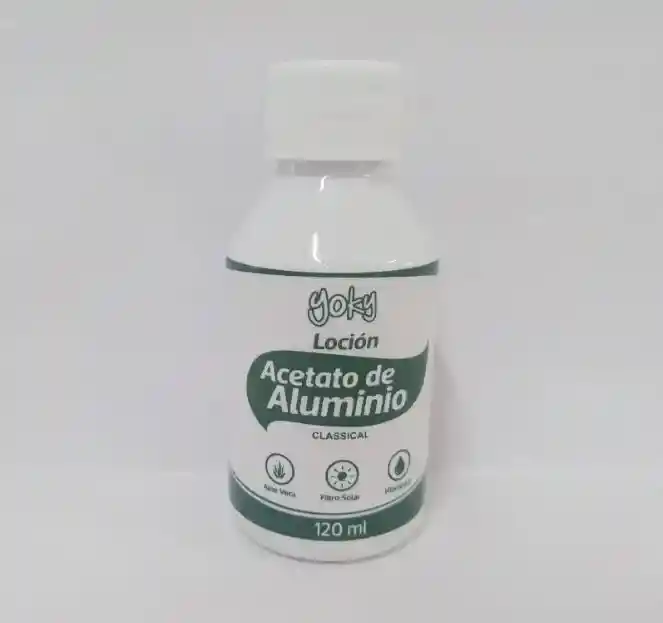 Acetato De Aluminio X 120 Ml Yoky