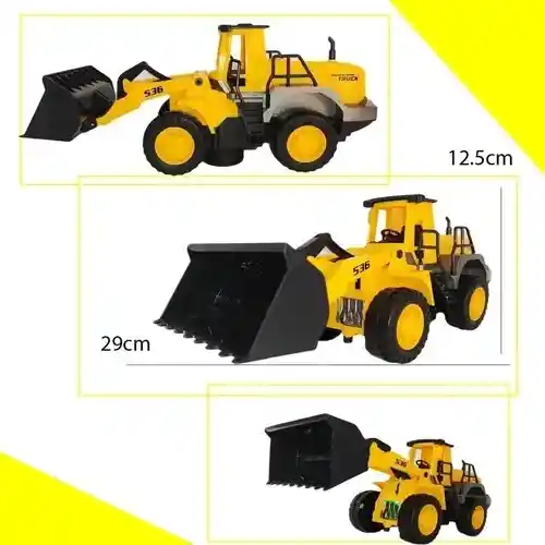 Carros Bulldozer Juguetes Construcción Truck Juguetería Retroexcavadora