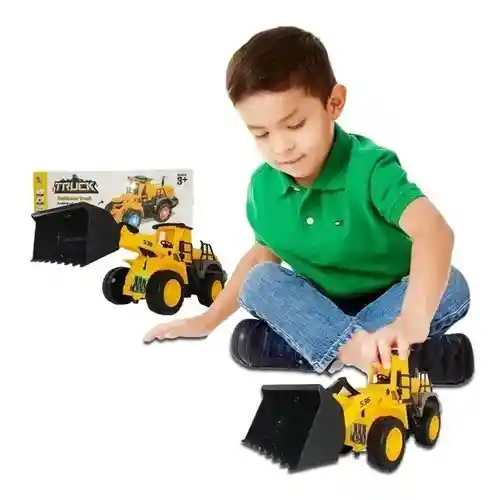 Carros Bulldozer Juguetes Construcción Truck Juguetería Retroexcavadora