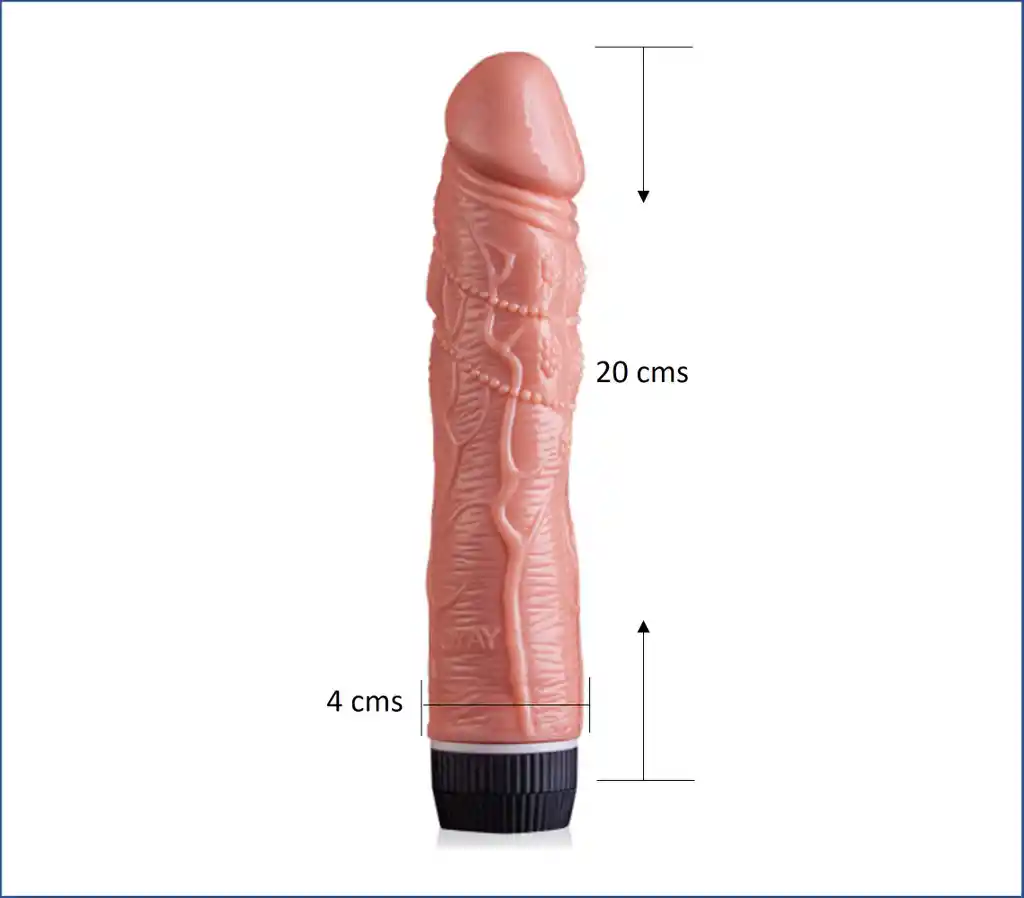 Vibrador Fire Ultrarealista Pene Venoso Flexible