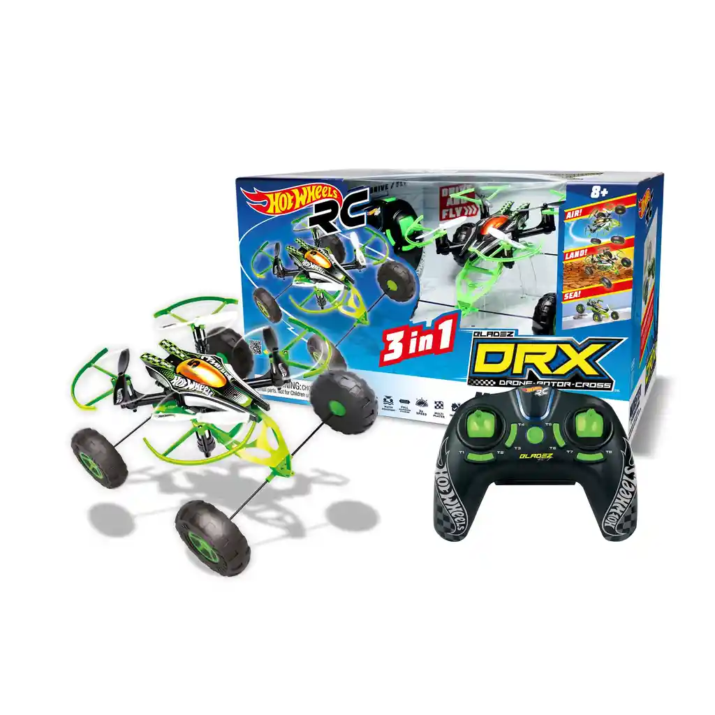 Hot Wheels Airetierra Y Agua 3 En1 R/c