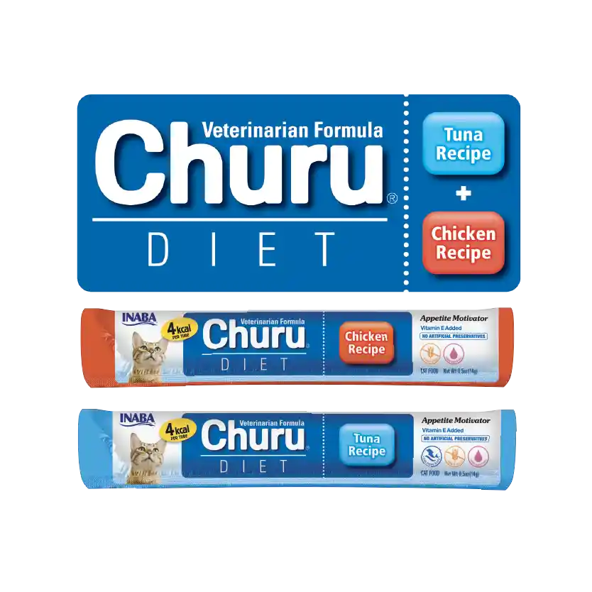 inabaChuru Diet Formula Veterinaria Tubo 14 G-Atun