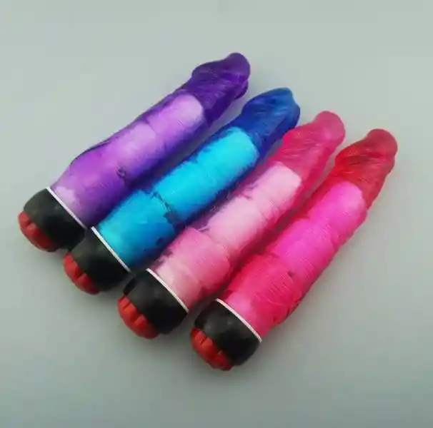 Dildo Vibrador Consolador Jelly Cock Rosa