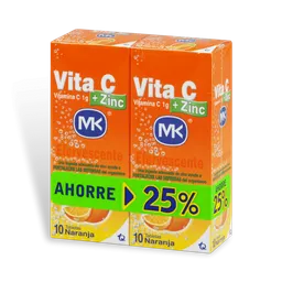 Vita C Mk Vitamina C + Zinc