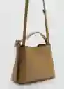 Bolso P Winnie Khaki Talla 99 Mujer Mango