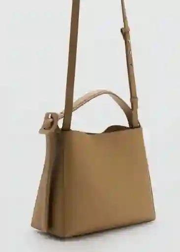 Bolso P Winnie Khaki Talla 99 Mujer Mango