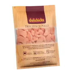 Delichicks Trocito de Pechuga de Pollo Congelados