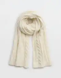 Bufanda Aerie Beige Talla One Size American Eagle