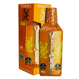 Vitafer Viagra Potenciador Famoso Liquido Medio Litro Gold Series