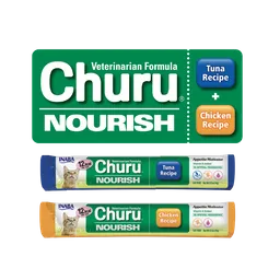 inabaCat Churu Nourish Formula Veterinaria Tubo 14 G-Atun