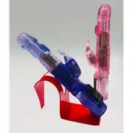 Vibrador Rabbit Rotación 360 Estimulador Para El Clítoris