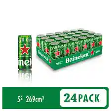 Canasta Cerveza Heiniken 269 Ml