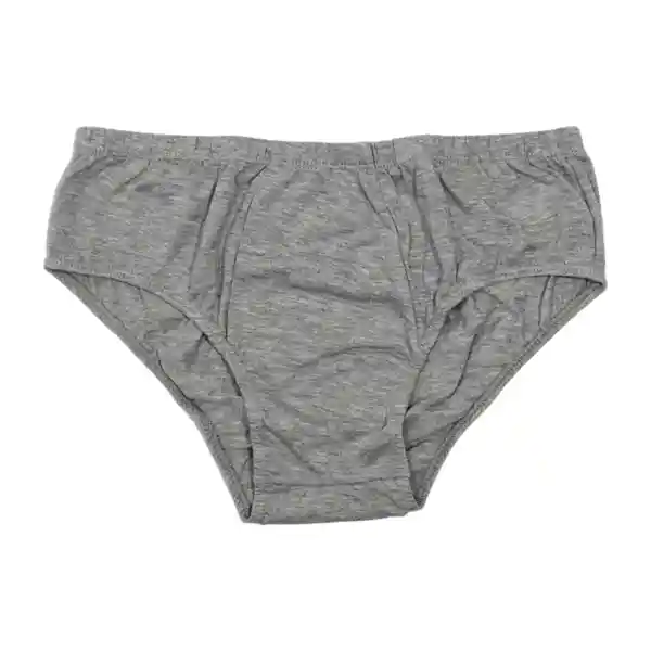 Pantaloncillo Clásico Niño Talla 12 Gris Claro