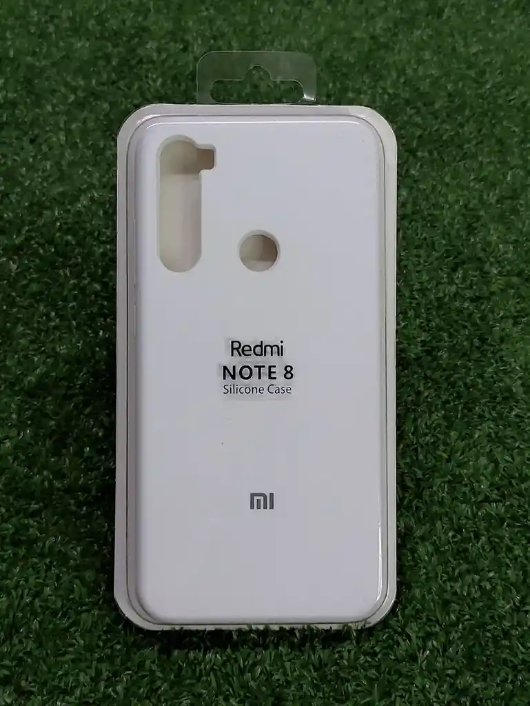 Xiaomi Redmi Note 8 | Forro Protector| Silicone Case | Blanco | Xiaomi | Carcasa | Funda | Anti Humedad