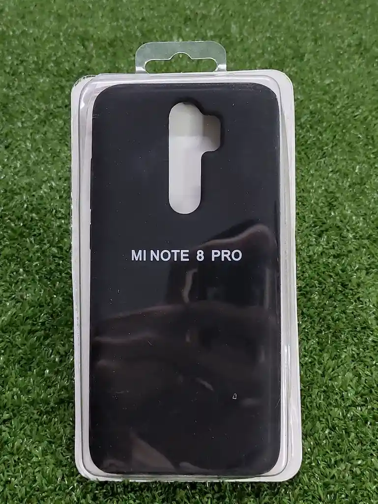 Xiaomi Redmi Note 8 Pro | Forro Protector| Silicone Case | Negro | Xiaomi | Carcasa | Funda | Anti Humedad